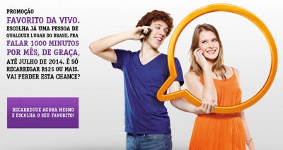 Promoção Favorito Vivo