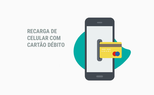 Recarga da Oi com cartão de débito