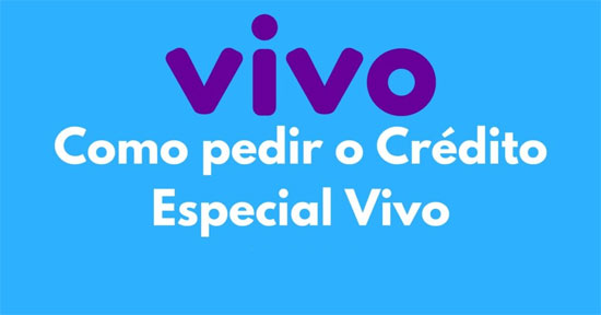 Como pedir 3 reais de crédito na Vivo?