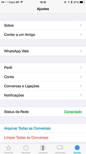 Como usar o WhatsApp Web pelo iPhone